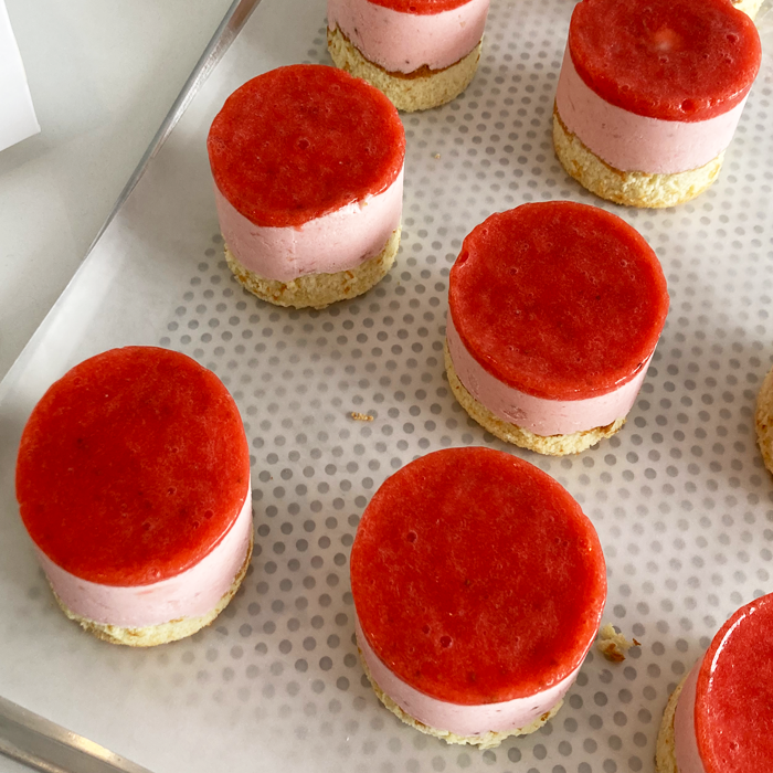 Workshop bavarois taartjes