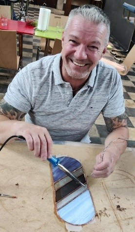 Glas in lood - Tiffany style (korte sessie 4,5u) - Foto