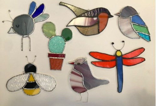 Glas in lood - Tiffany style (korte sessie 4,5u) - Foto