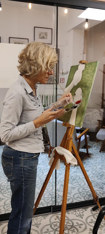 Acryl schilderij maken - Foto