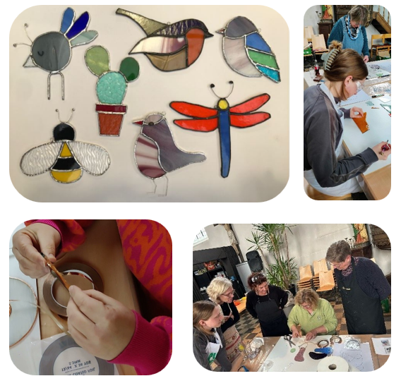 Glas in lood - Tiffany style (4,5u) door Luzatone in LEUVEN