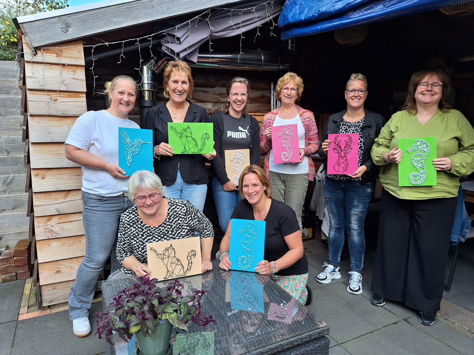 Workshop String art - Foto
