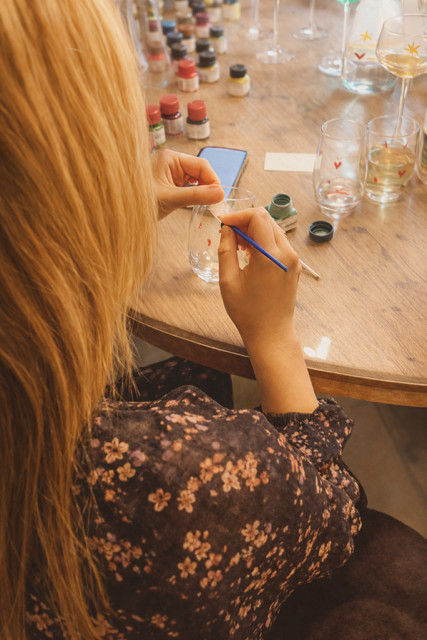 Workshop Sip 'n Paint - Foto