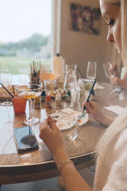 Workshop Sip 'n Paint - Foto