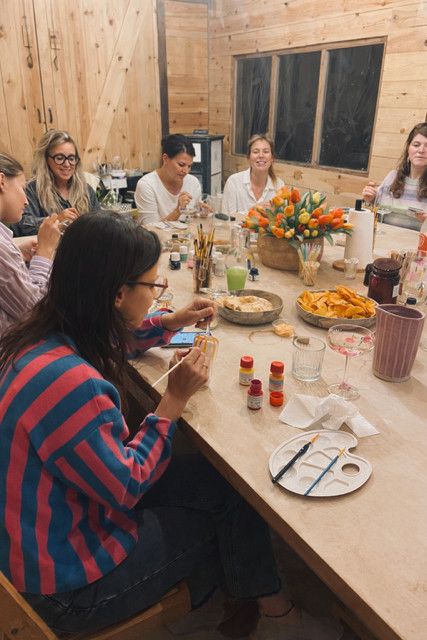 Workshop Sip 'n Paint - Foto