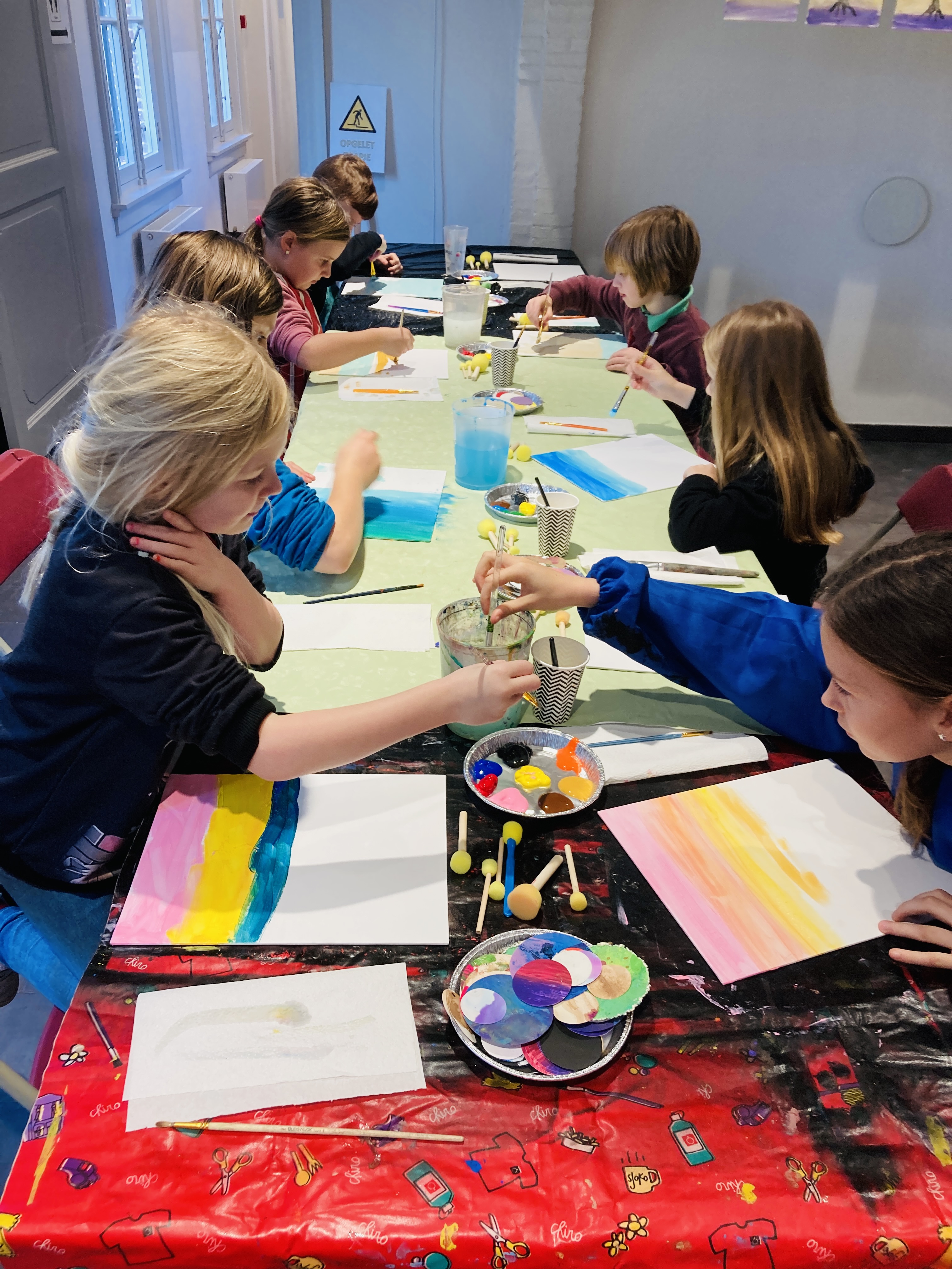 Met kunst het nieuwe jaar in - Foto