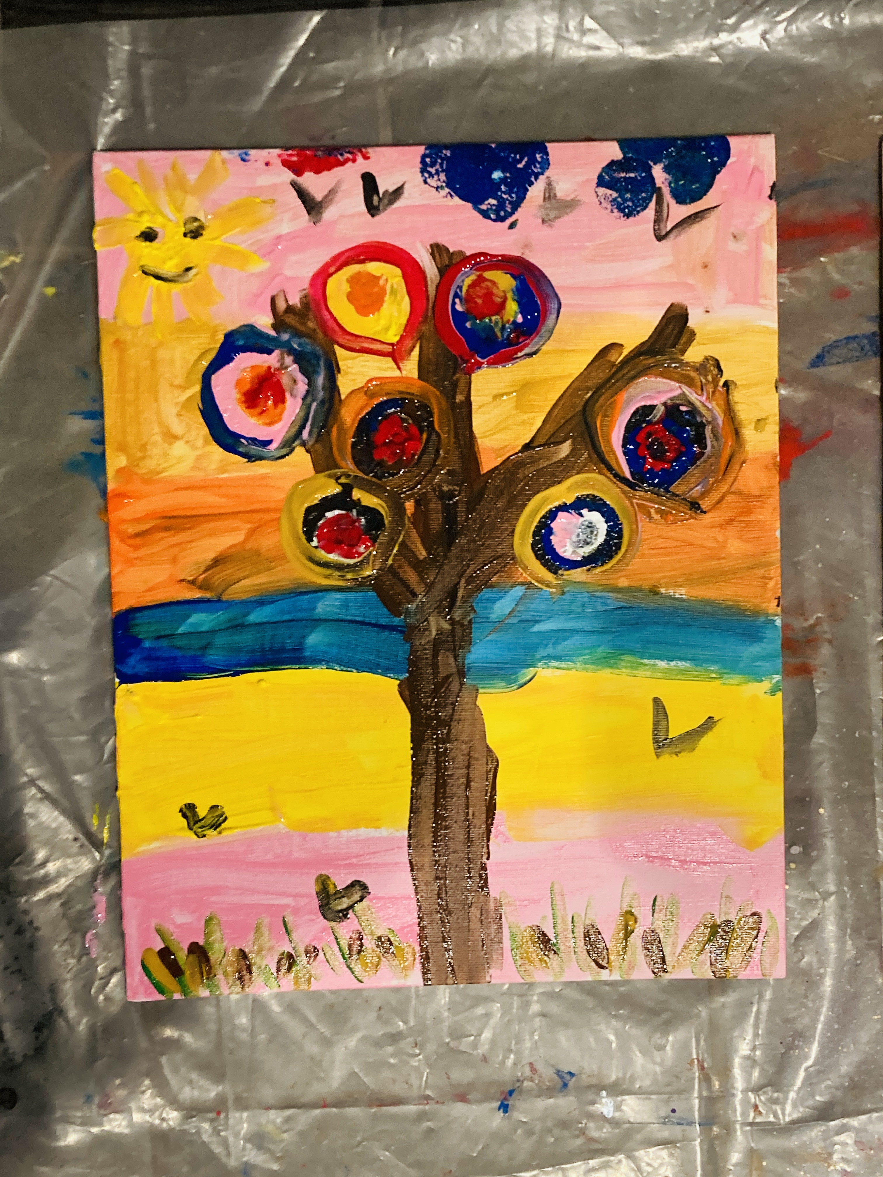 Met kunst het nieuwe jaar in - Foto