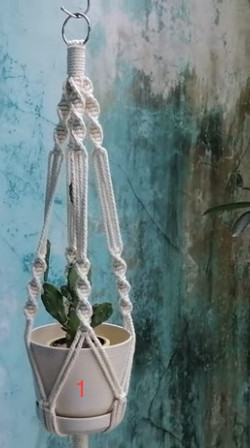 Workshop Macramé plantenhanger - Foto