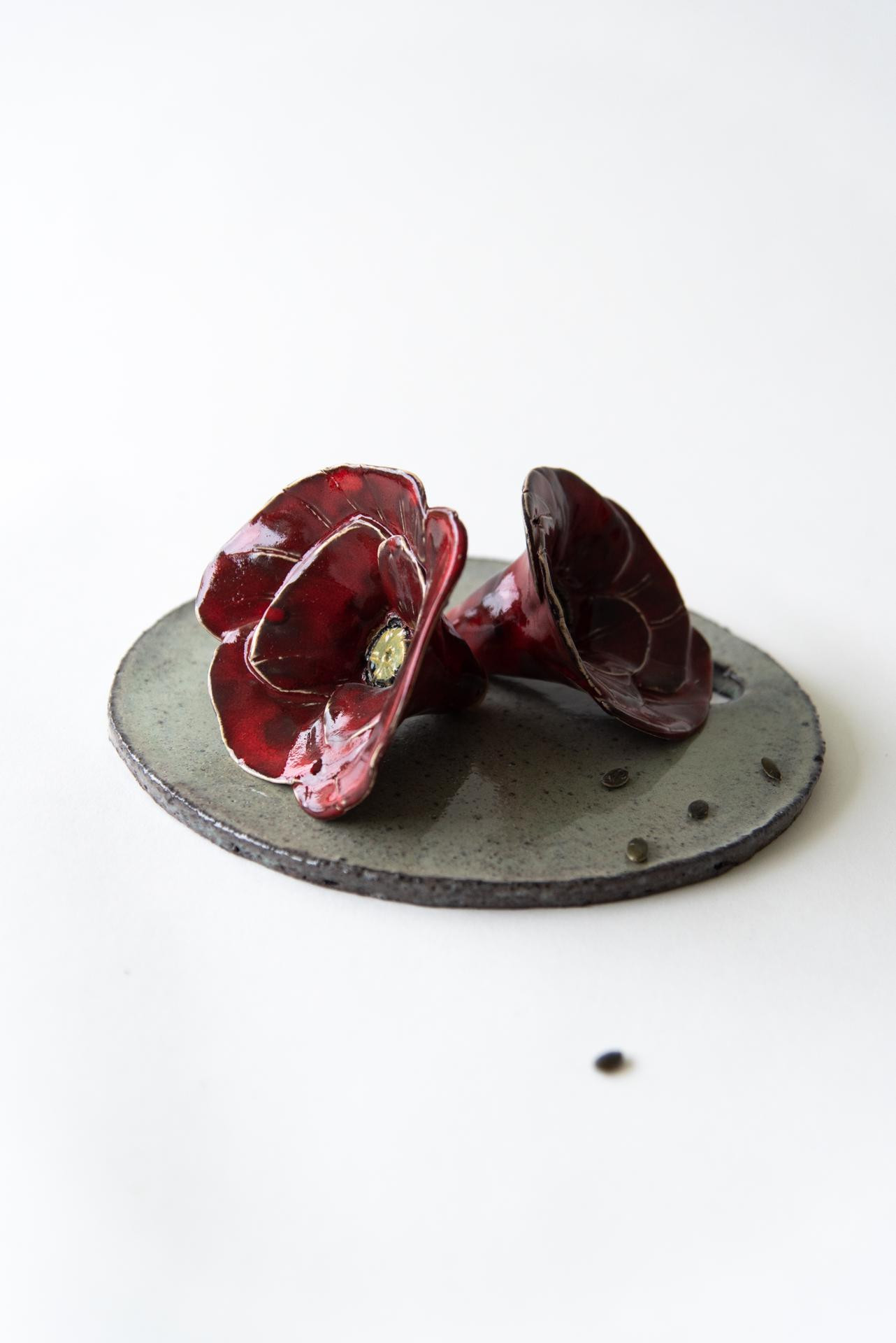 Workshop decoratieve bloemen in keramiek - Foto