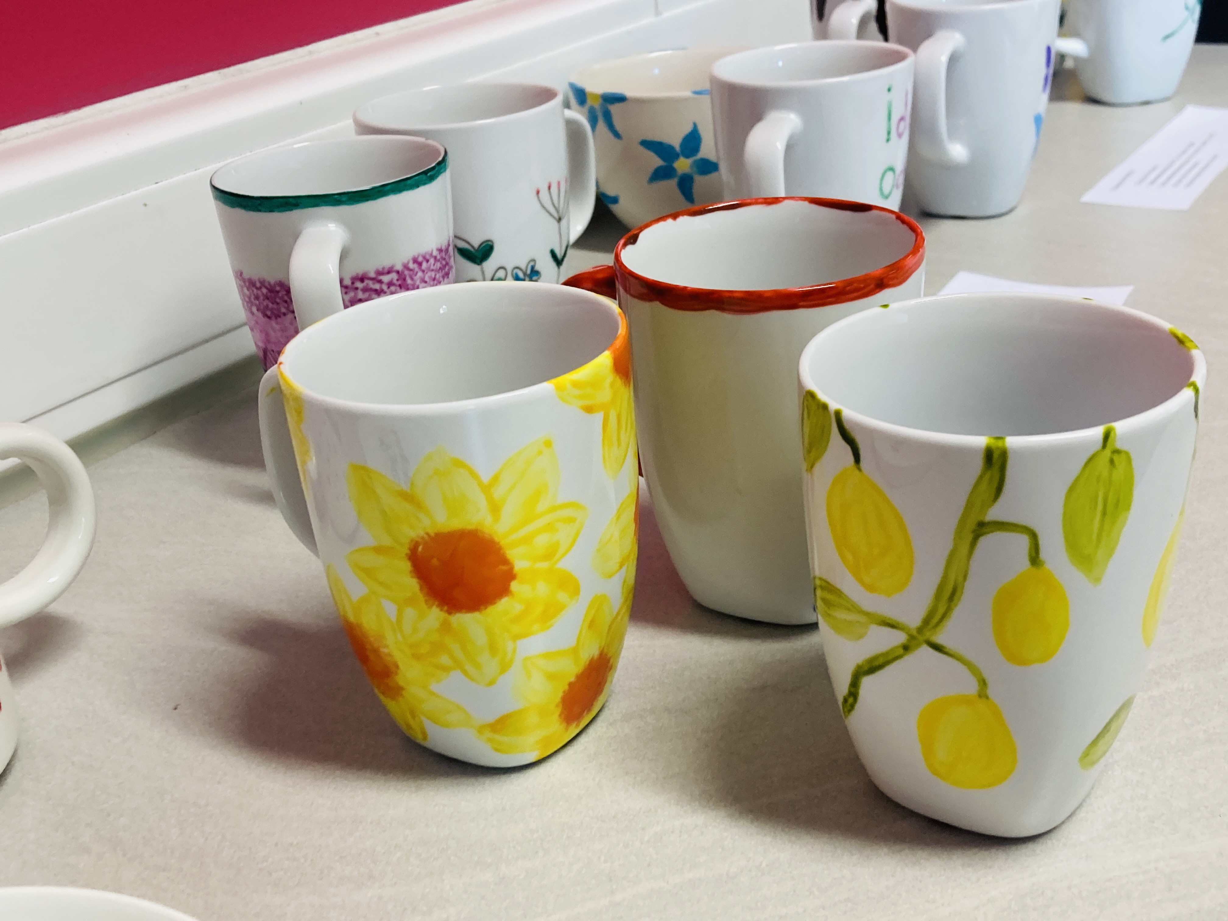 Sip & Paint - servies beschilderen - Foto