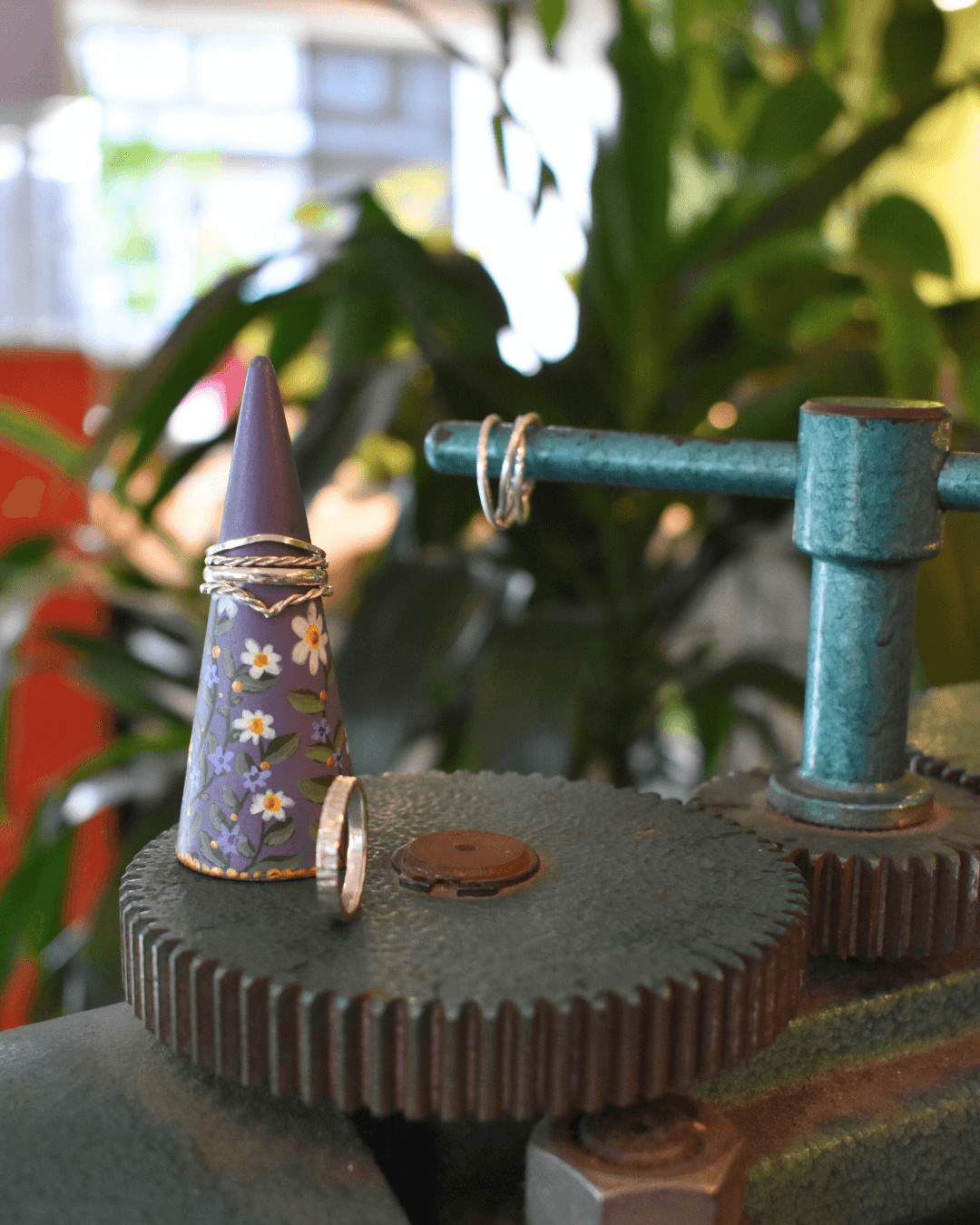 Setje zilveren aanschuifringen - Workshop - Foto