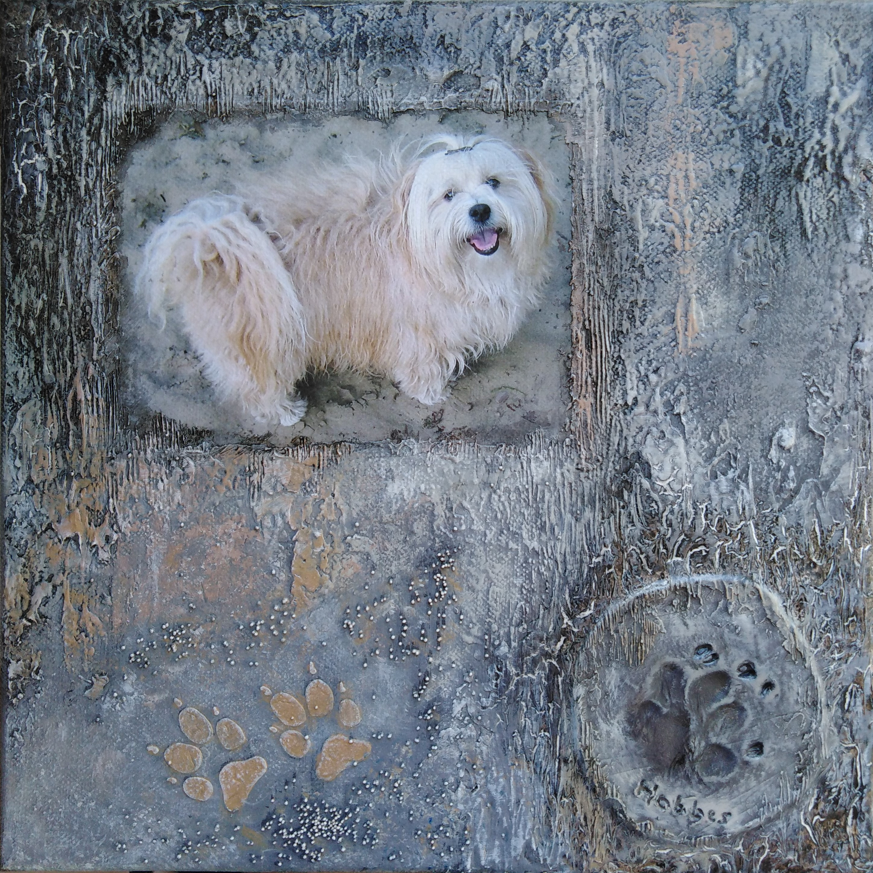 Workshop Powertex  'mixed media/fototransfer' - Foto