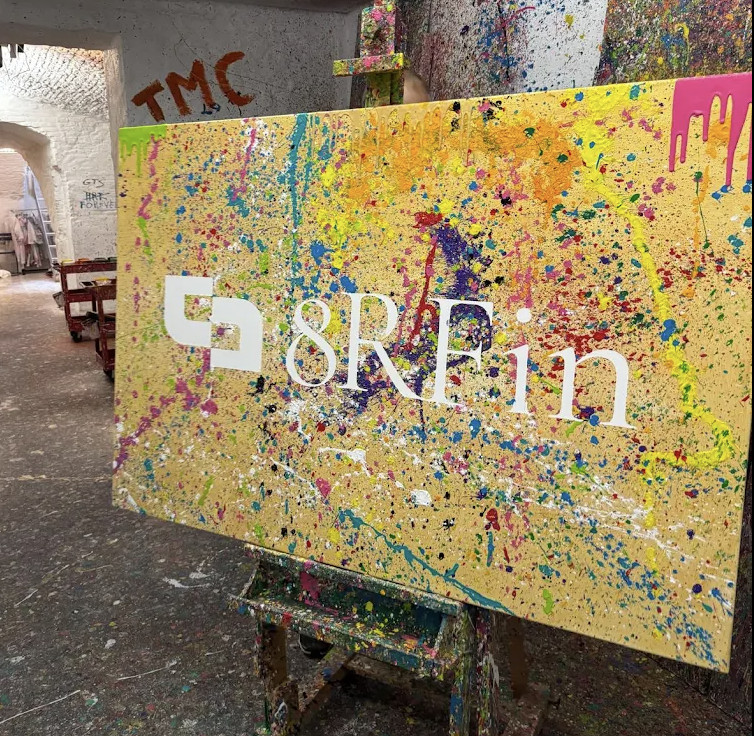 Teambuilding Splatter Art Painting in Antwerpen - Foto
