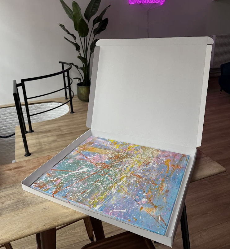 Teambuilding Splatter Art Painting in Antwerpen - Foto