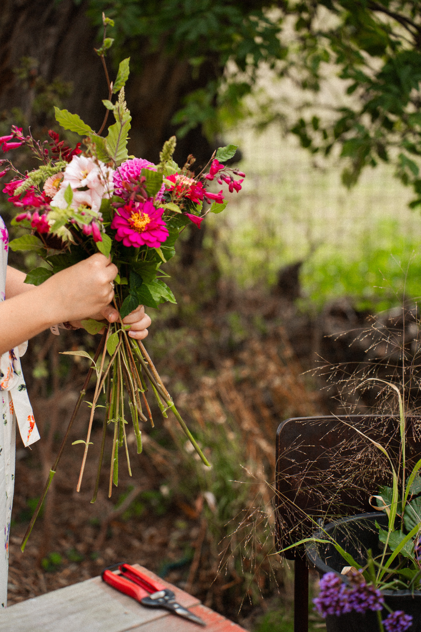 Workshop Pluk je veldboeket voor vrijgezellen - Foto