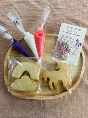 Unicorn DIY Koekjespakket