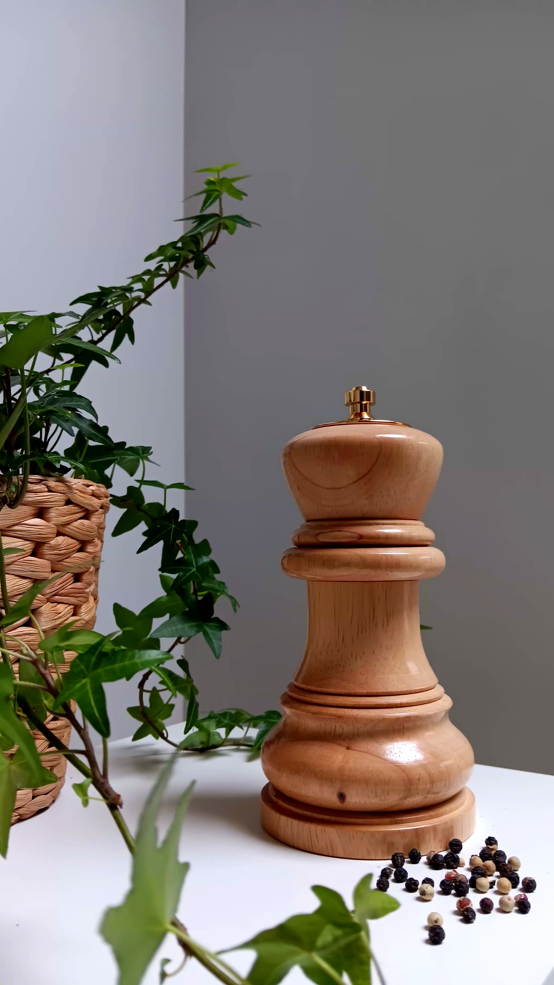 Decoratieve Pepermolen - Workshop Houtdraaien