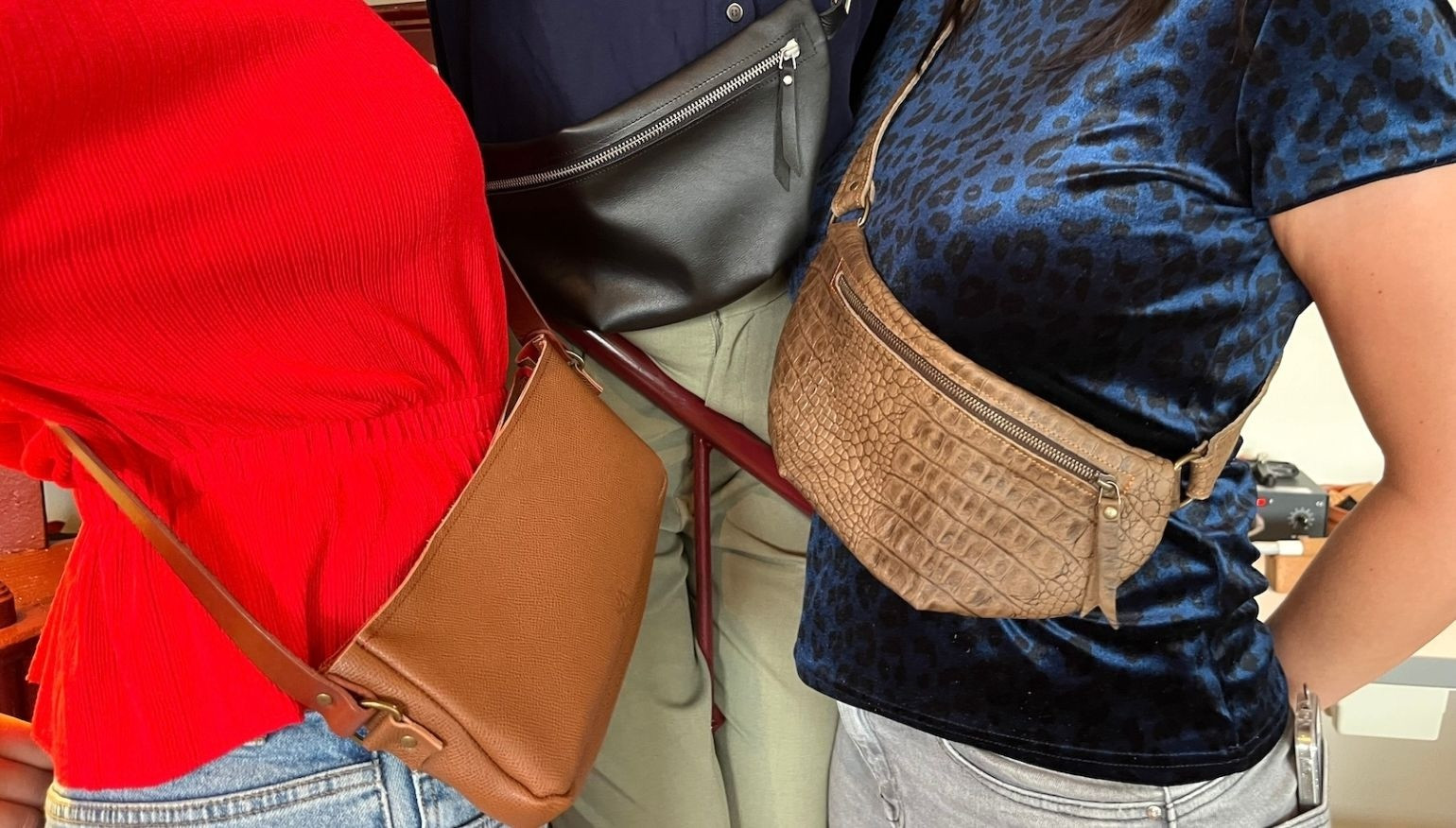 Workshop leren tas maken - Foto