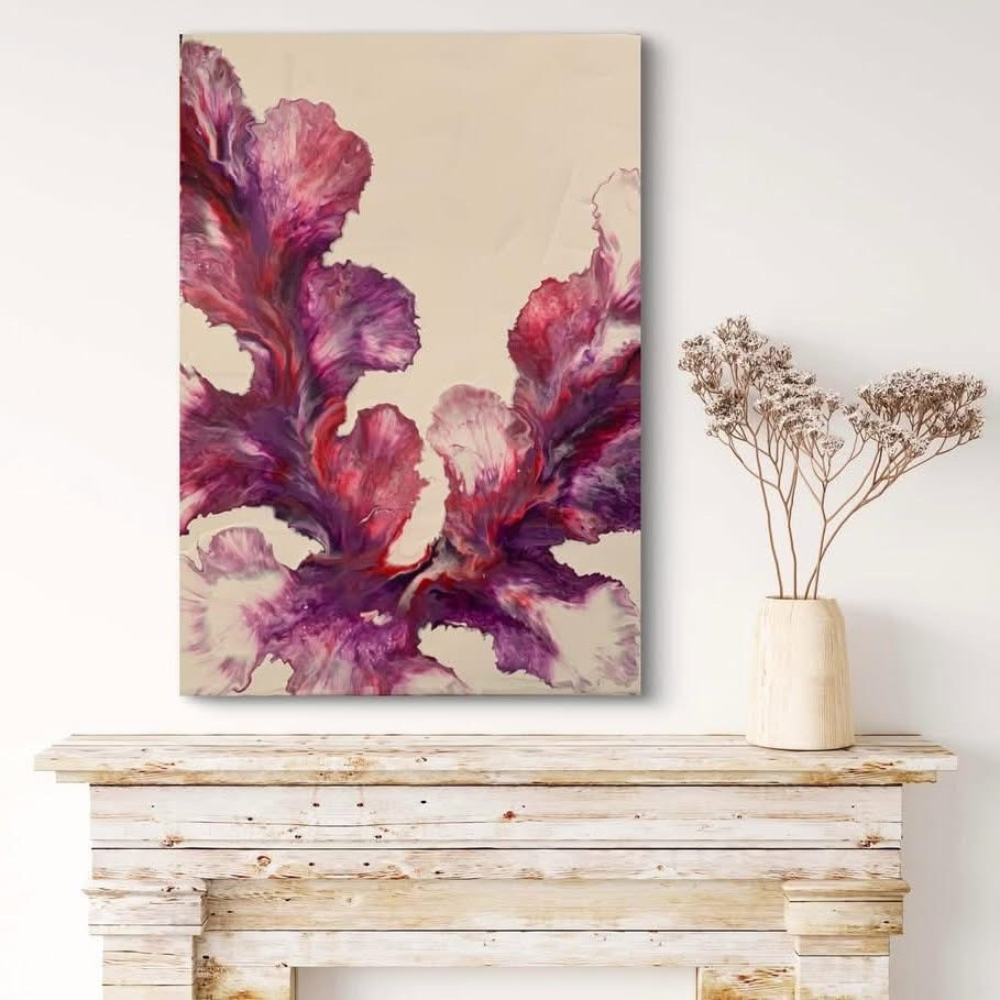 WORKSHOP ACRYLIC POURING - next level - dutch pouring & blowouts - Foto