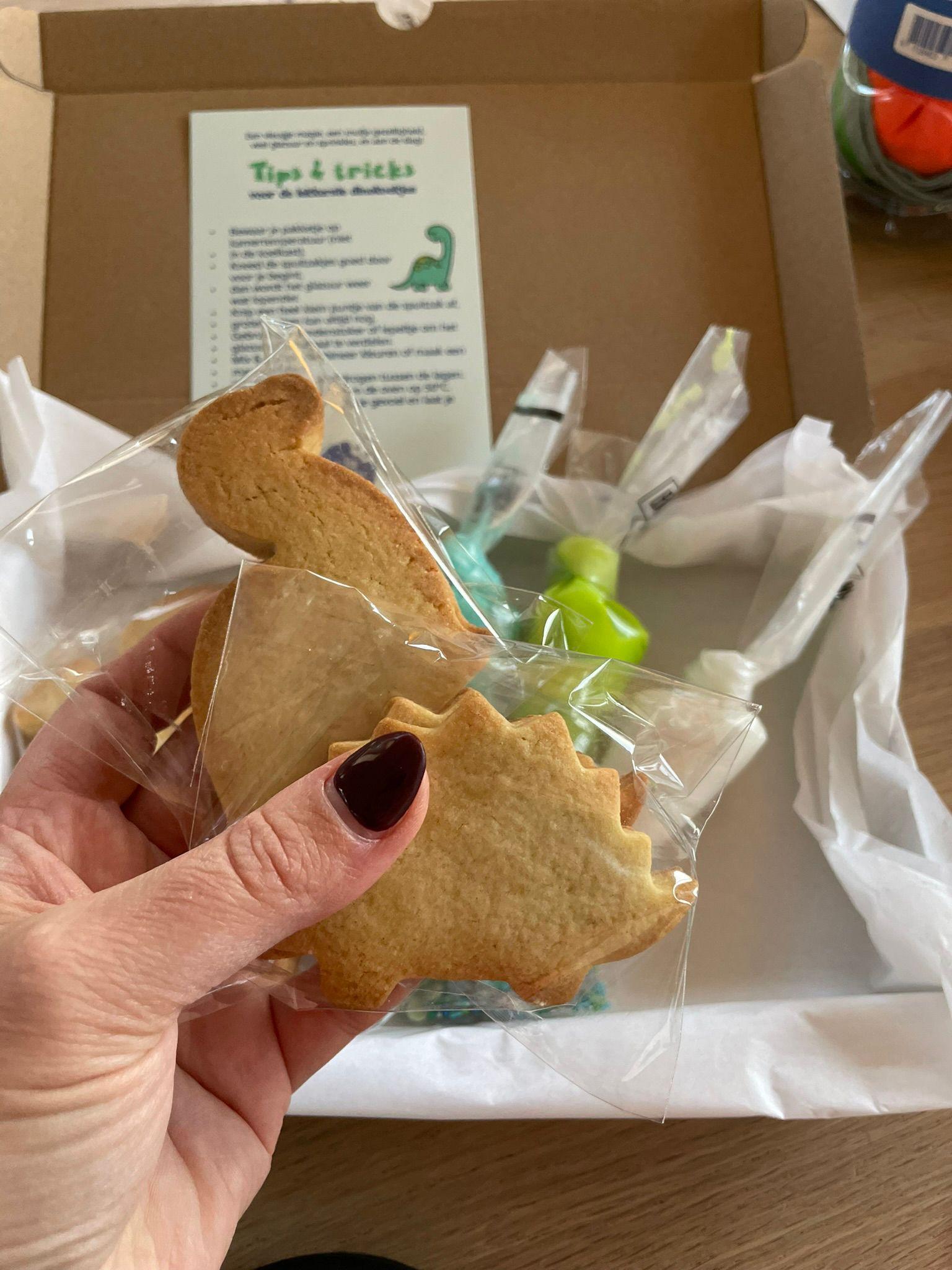 Dino DIY Koekjespakket - Foto