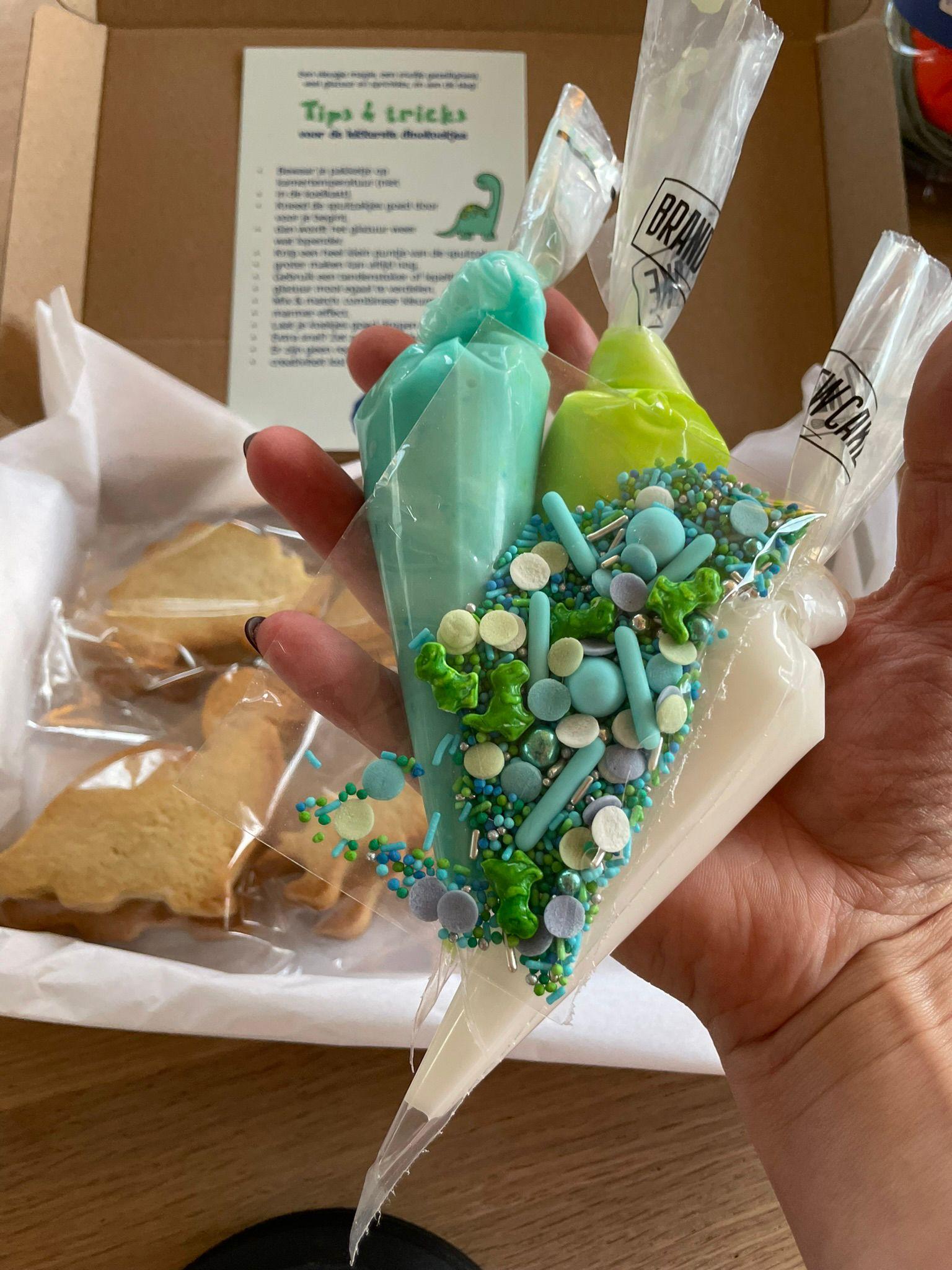 Dino DIY Koekjespakket - Foto