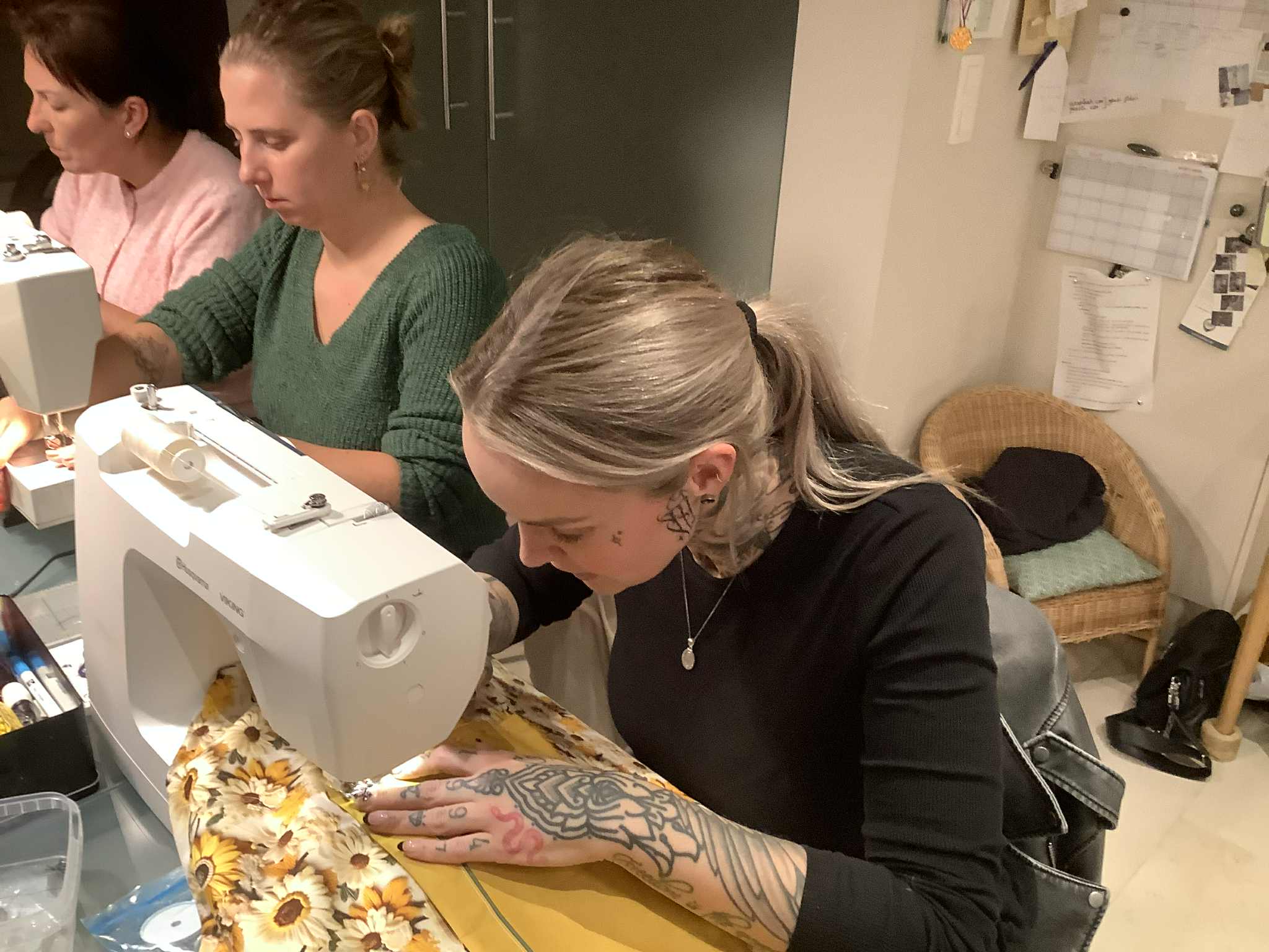 Workshop Naaien voor beginners, leren werken met de naaimachine