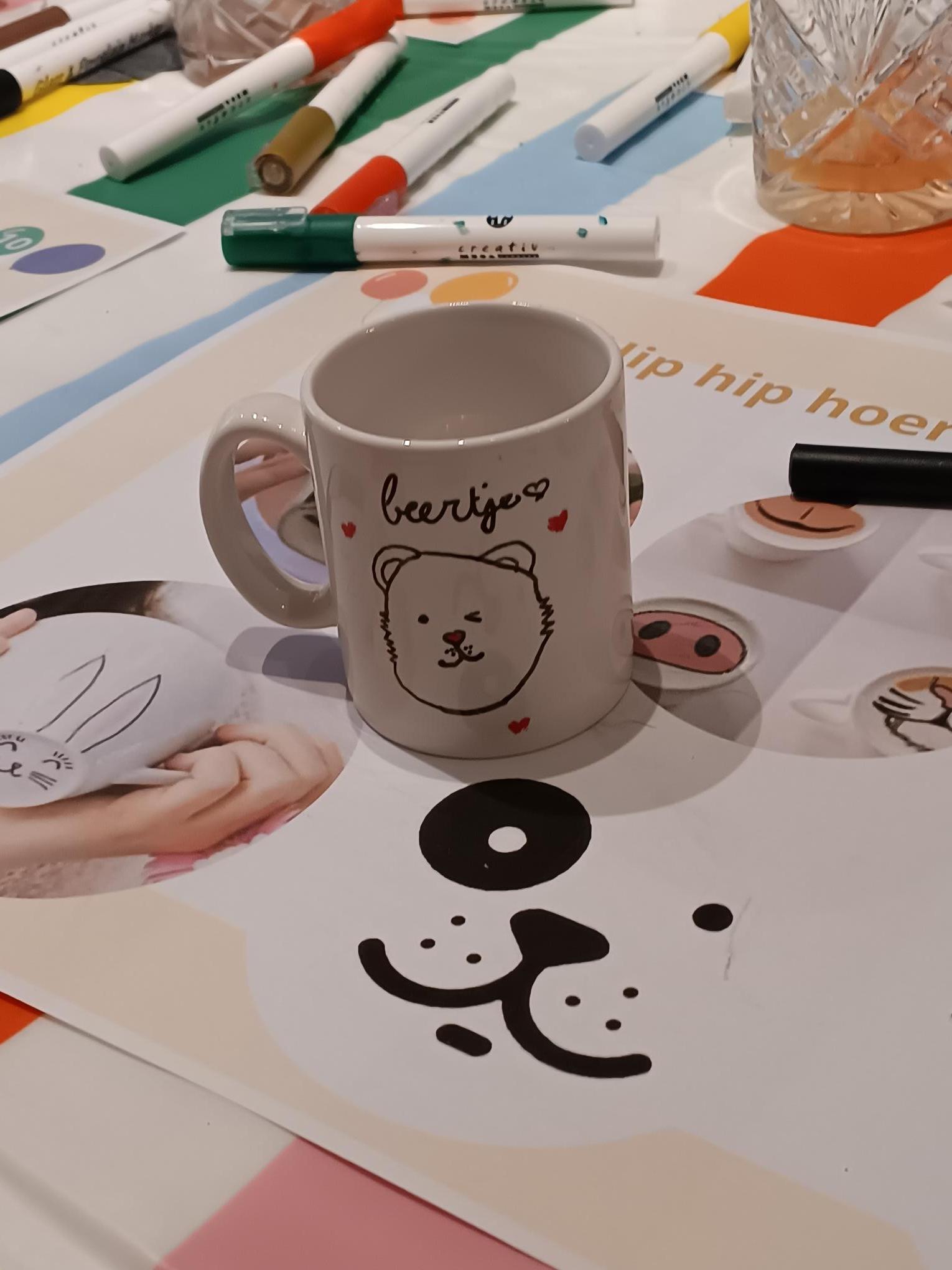 Kids workshop Mok met dierengezicht - Foto