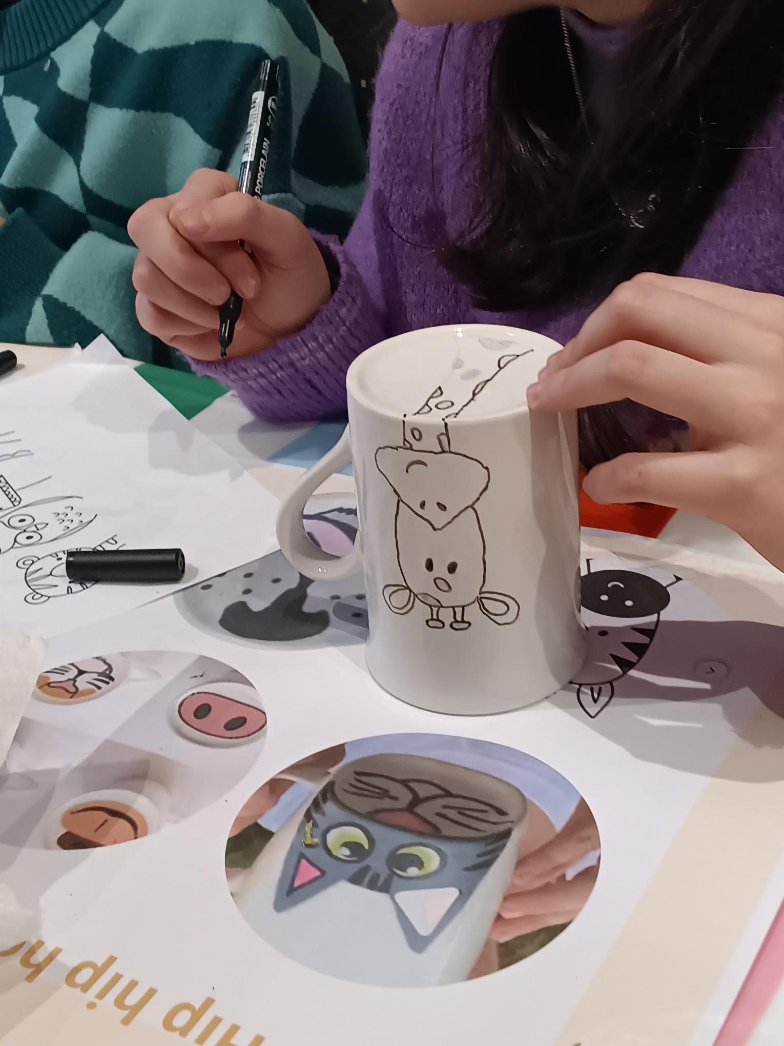 Kids workshop Mok met dierengezicht - Foto