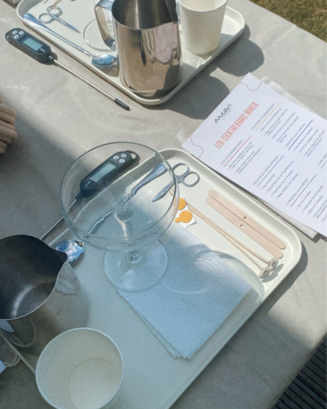 Cocktail Candle Workshop & Sip