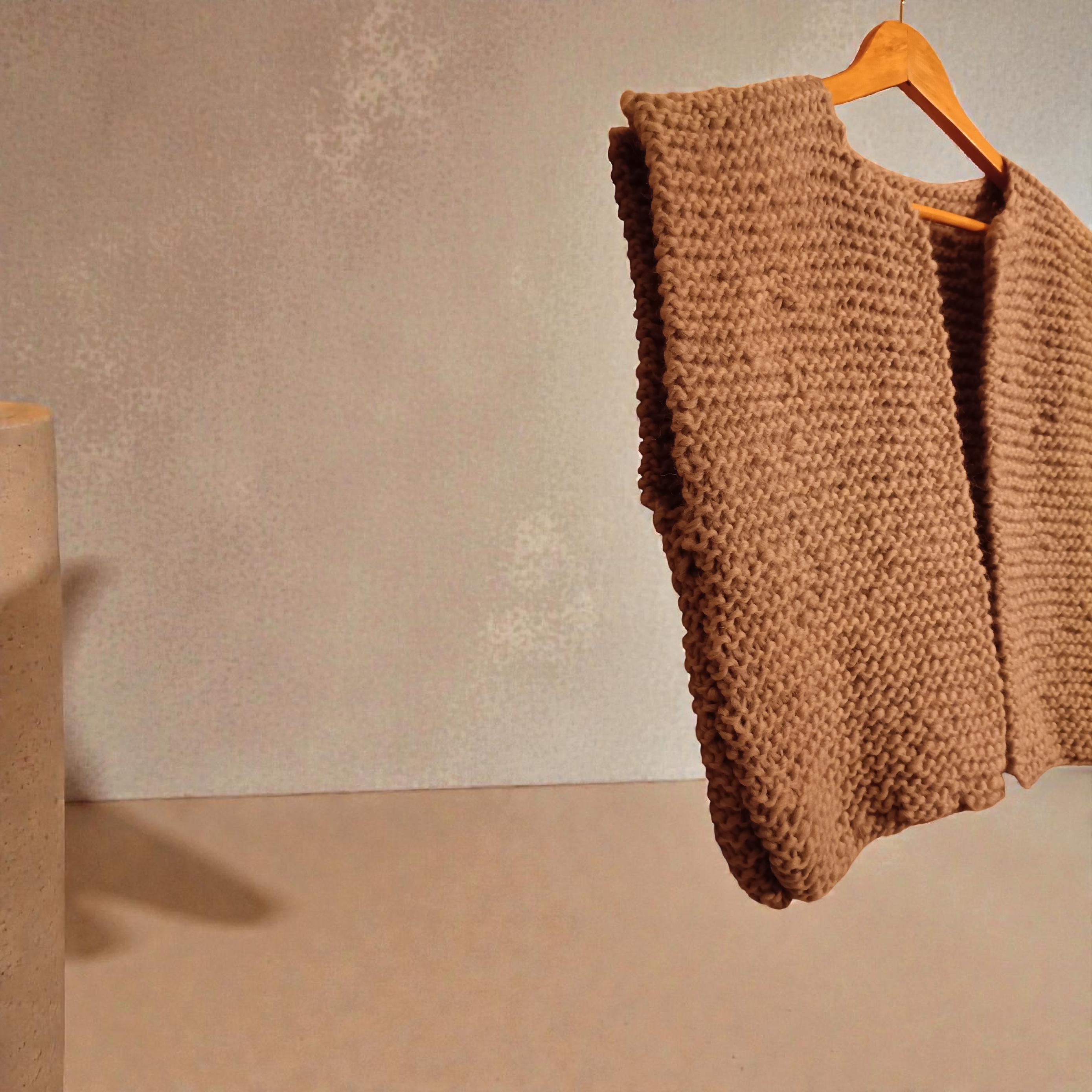 wolwijze gilet breien - DIY box (groepen) - Foto