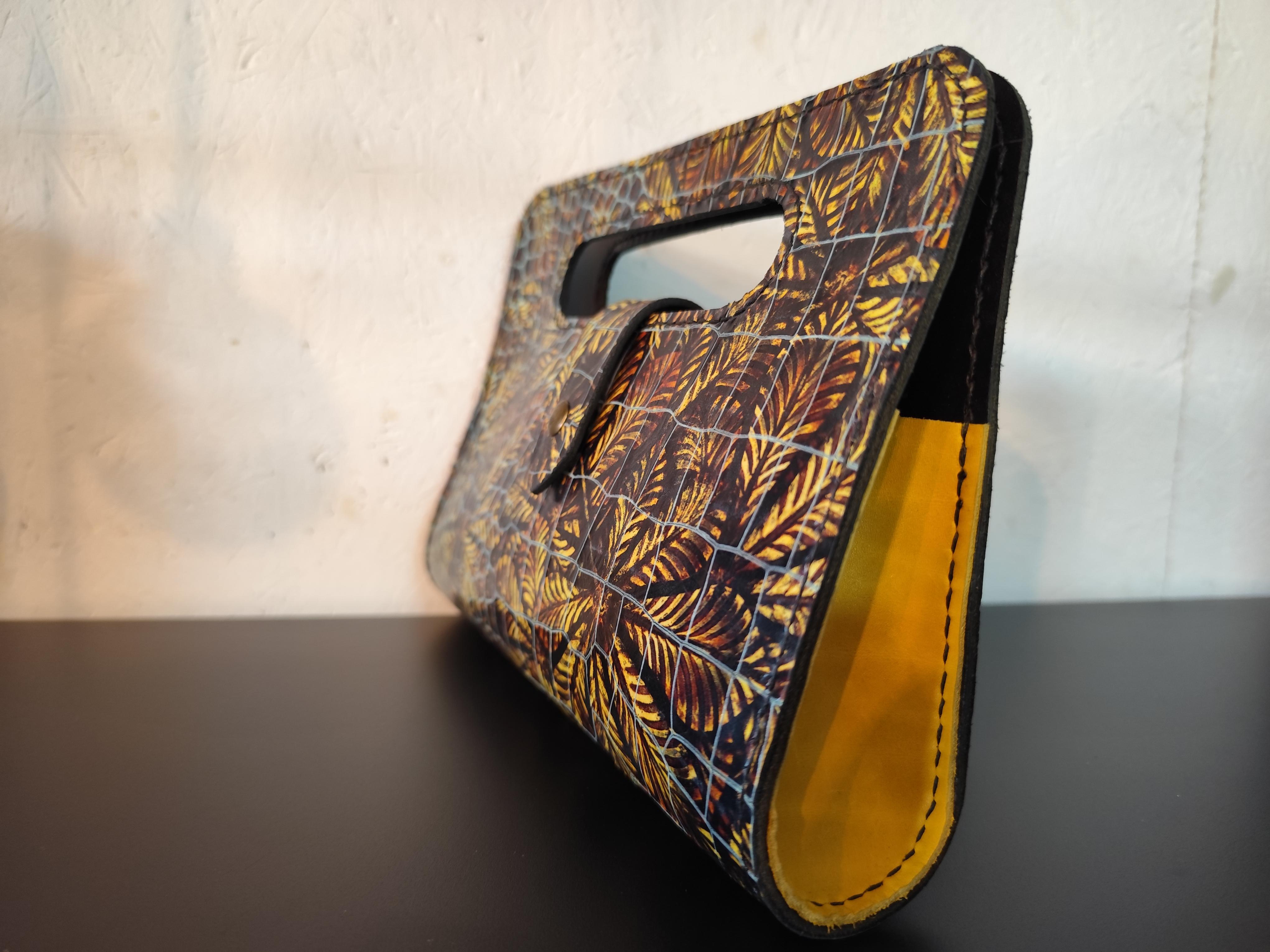 Workshop lederen handtas naaien - Foto