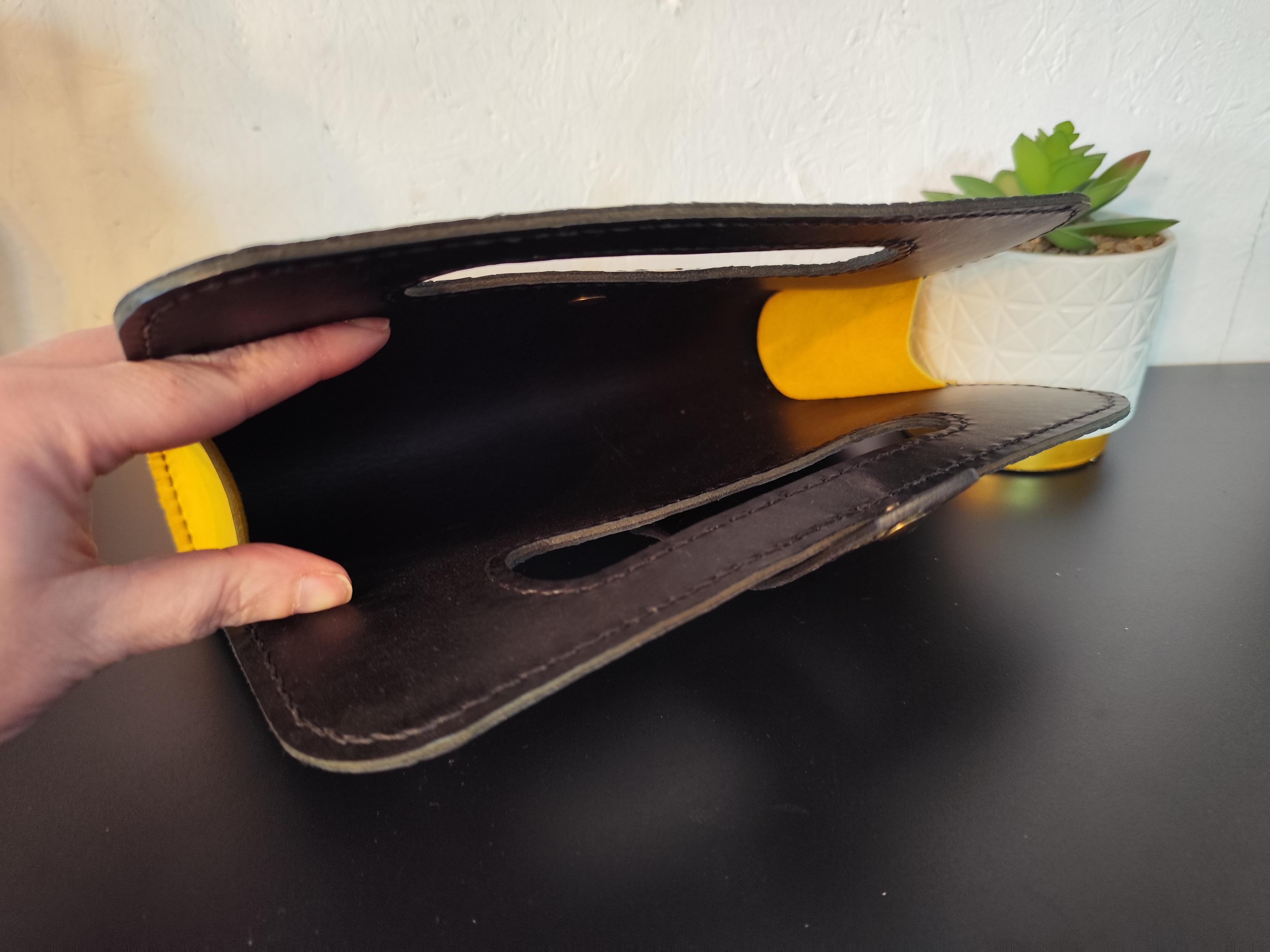 Workshop lederen handtas naaien - Foto