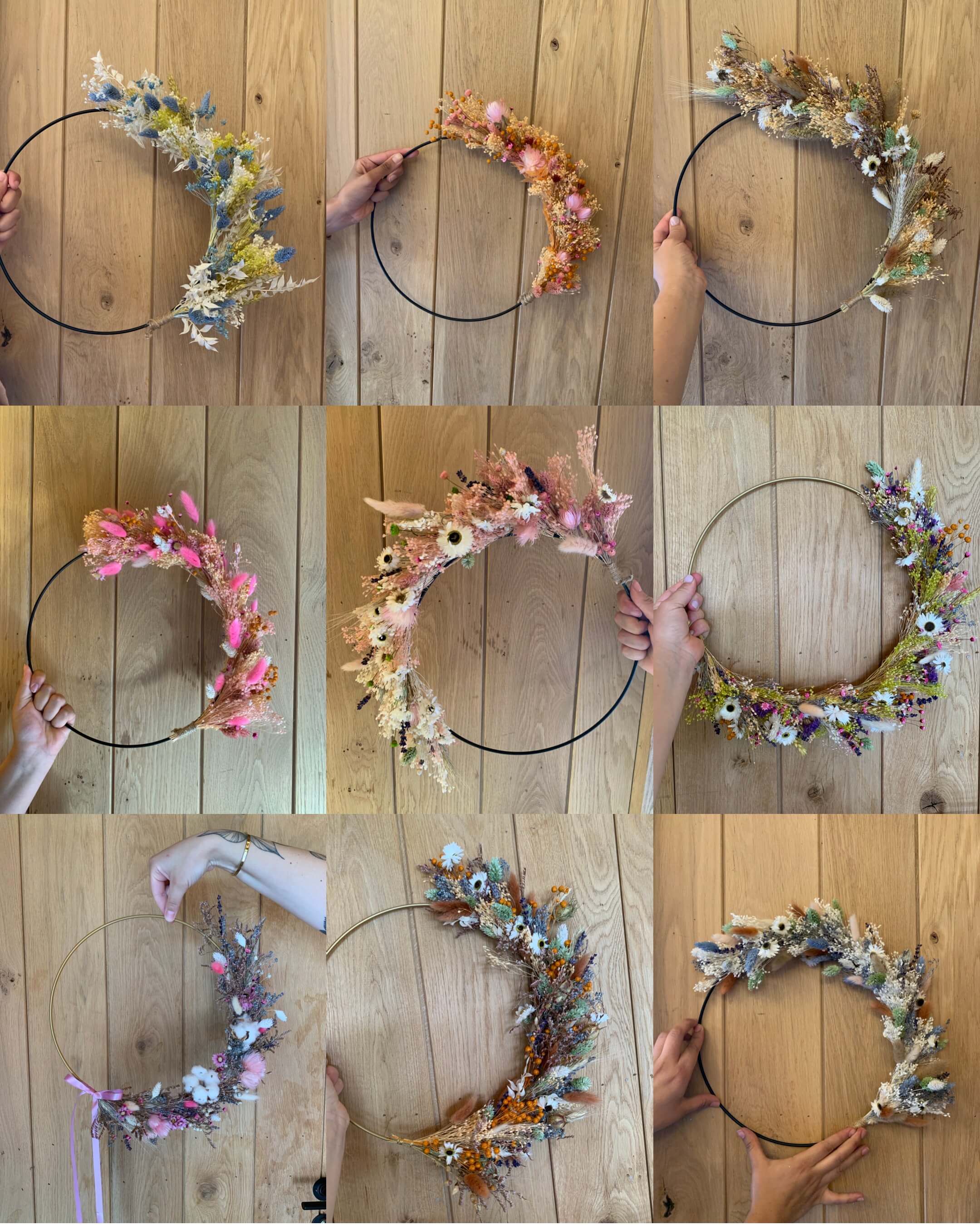Flowerhoop bachelorette workshop