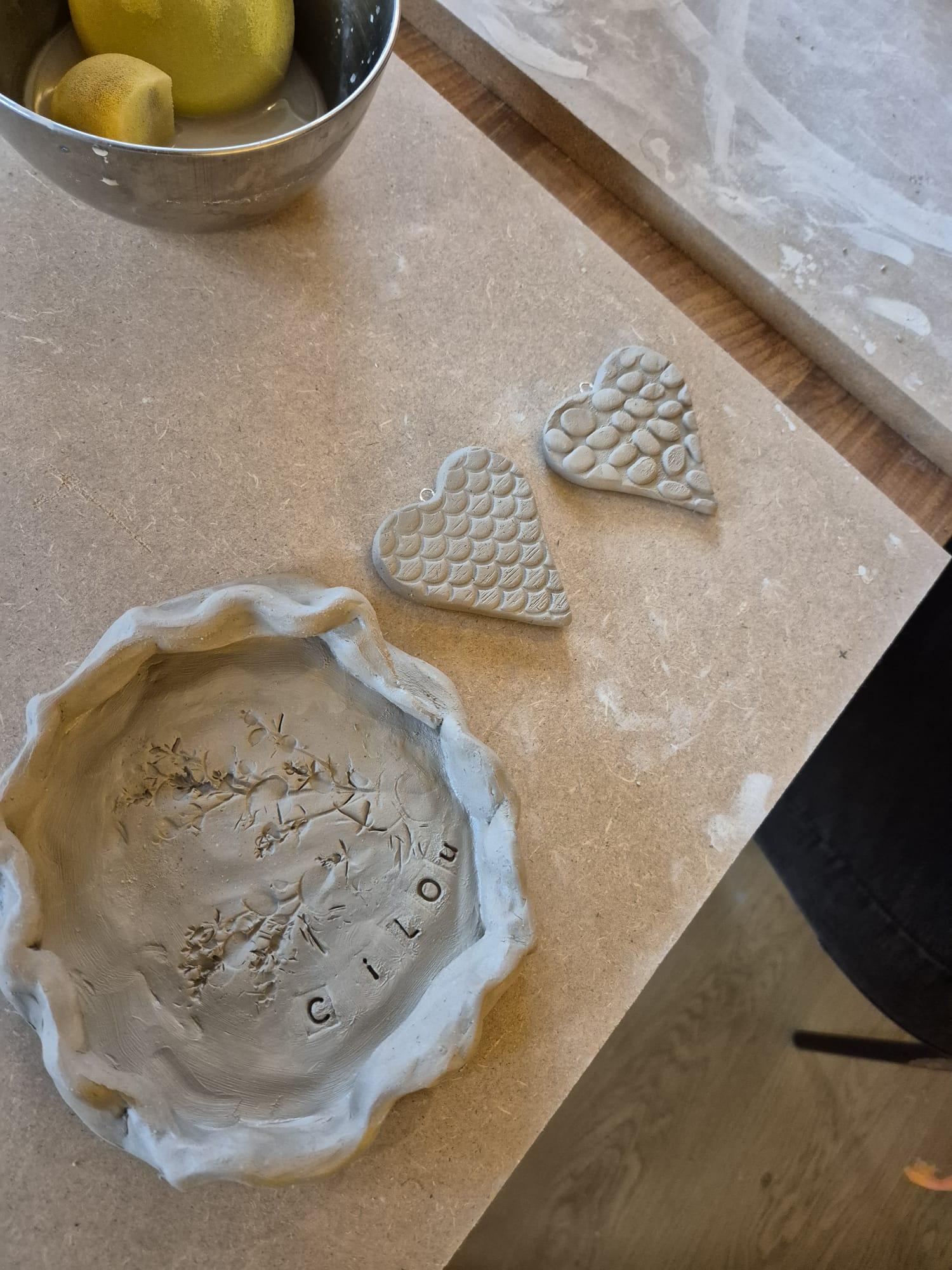 Tapasschaaltjes maken in klei - Foto