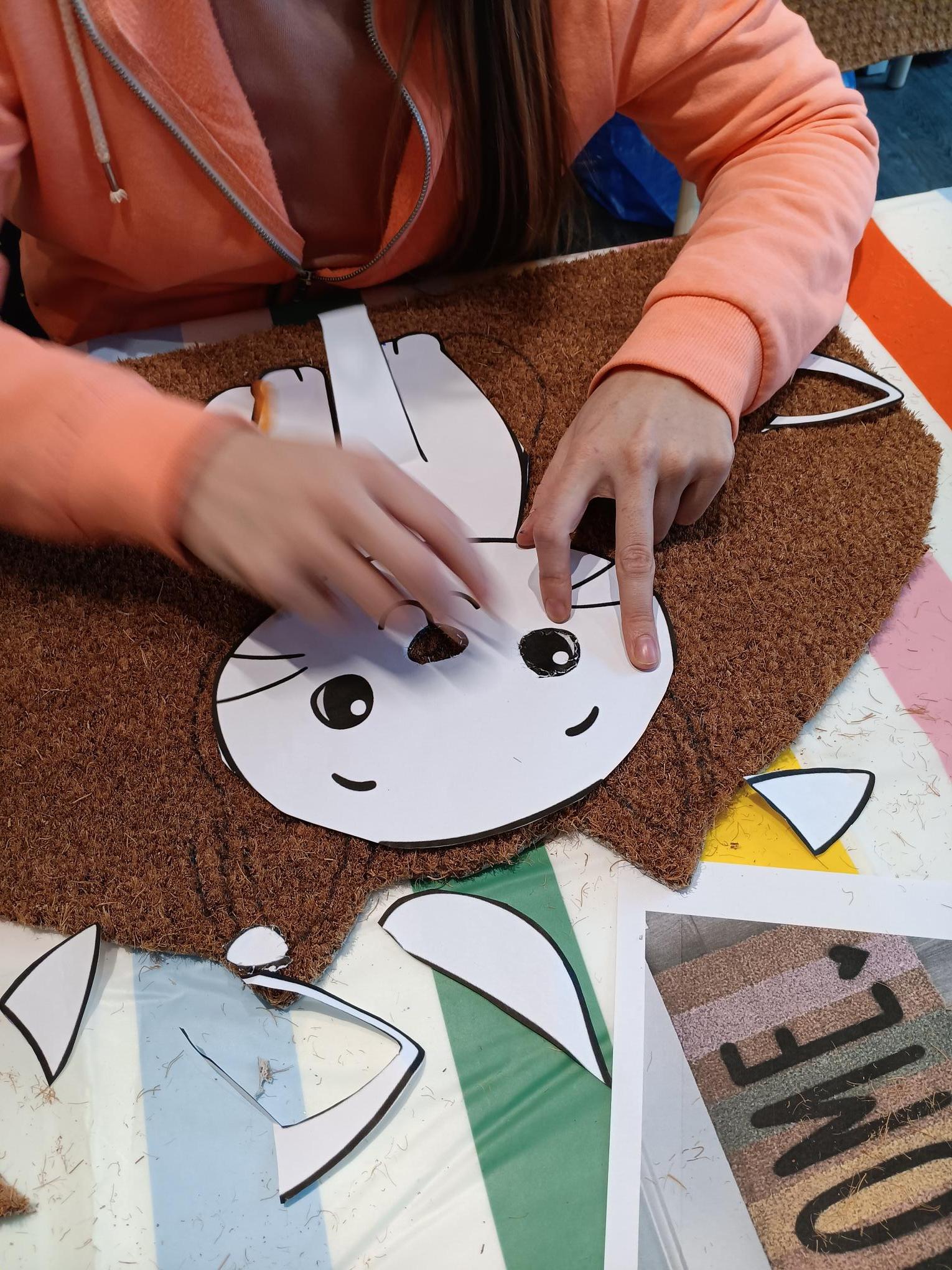 Deurmat pimpen - Foto