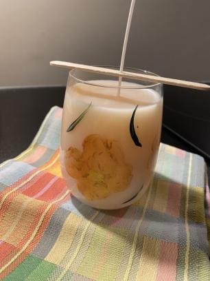 Workshop glas schilderen en kaars gieten