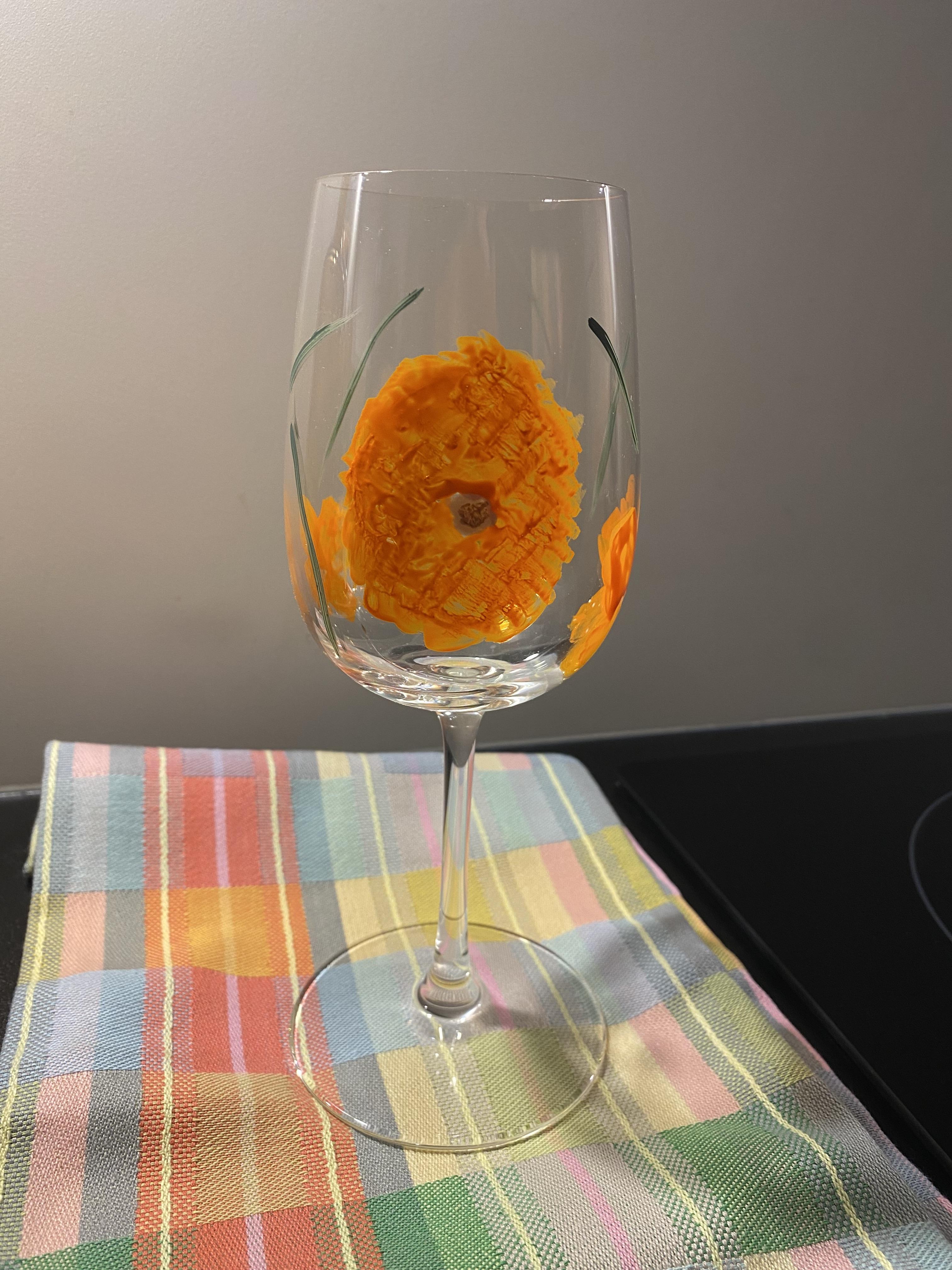 Workshop glas schilderen en kaars gieten - Foto