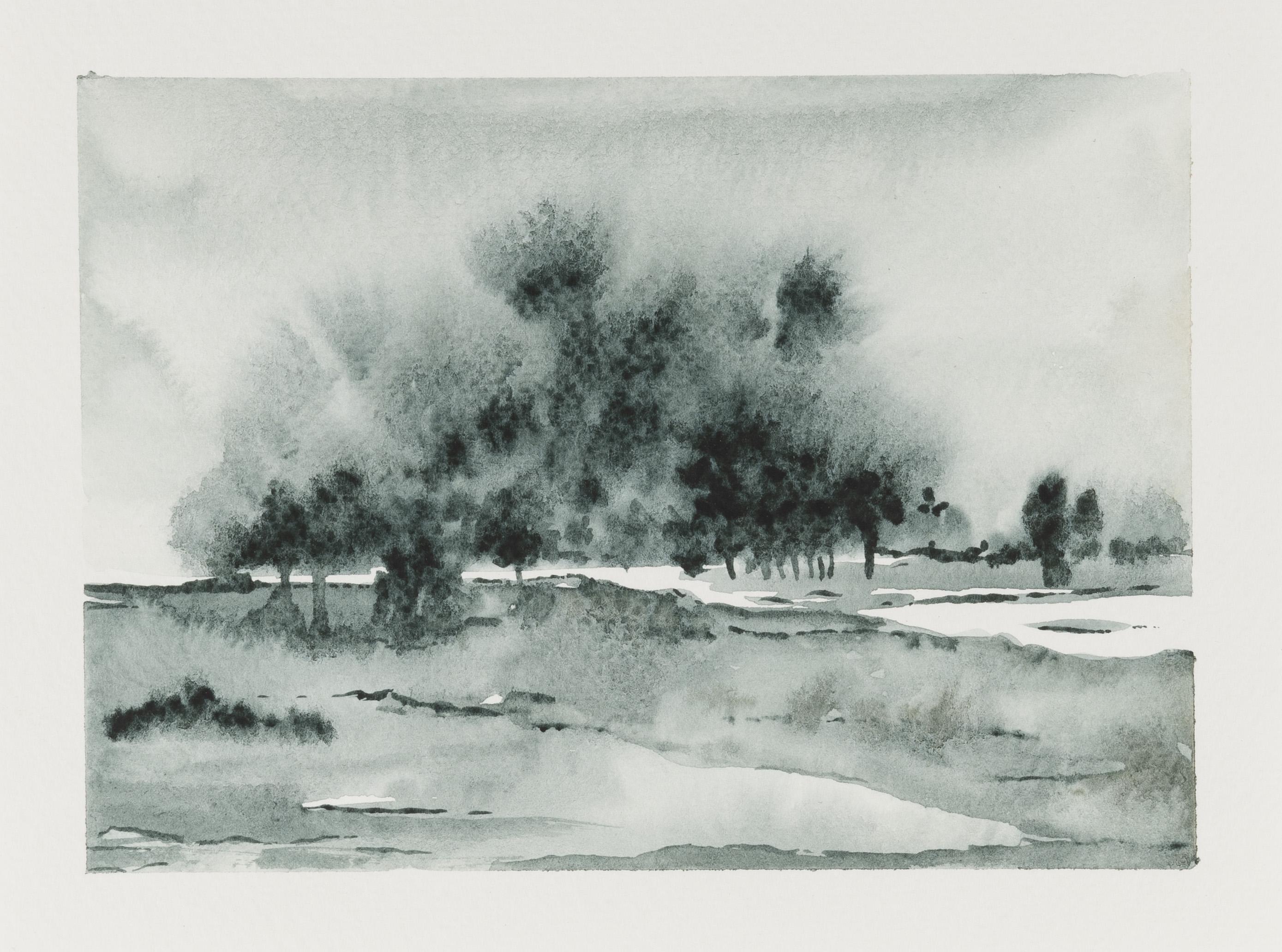 Bomen in Aquarel workshop - Foto