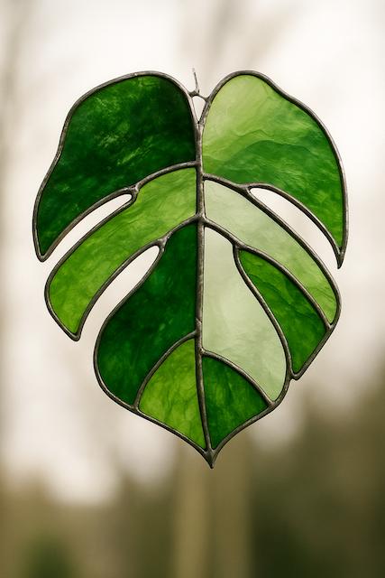 Glas-in-lood workshop: maak een suncatcher of bloem op steel - Foto