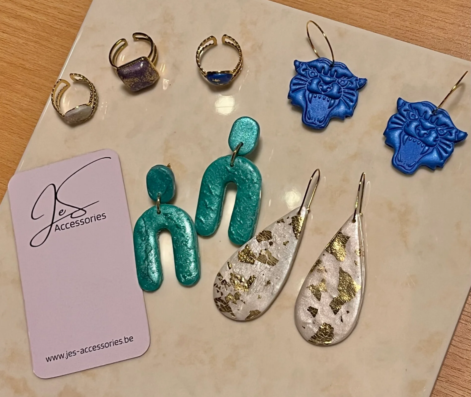 Workshop Polymeerklei oorbellen en ring