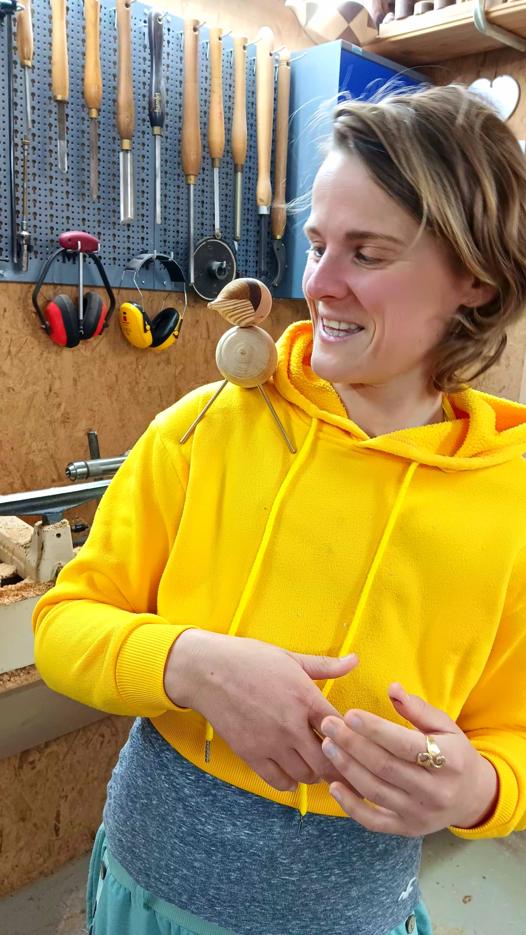 Decoratieve Huisvogels - Workshop Houtdraaien