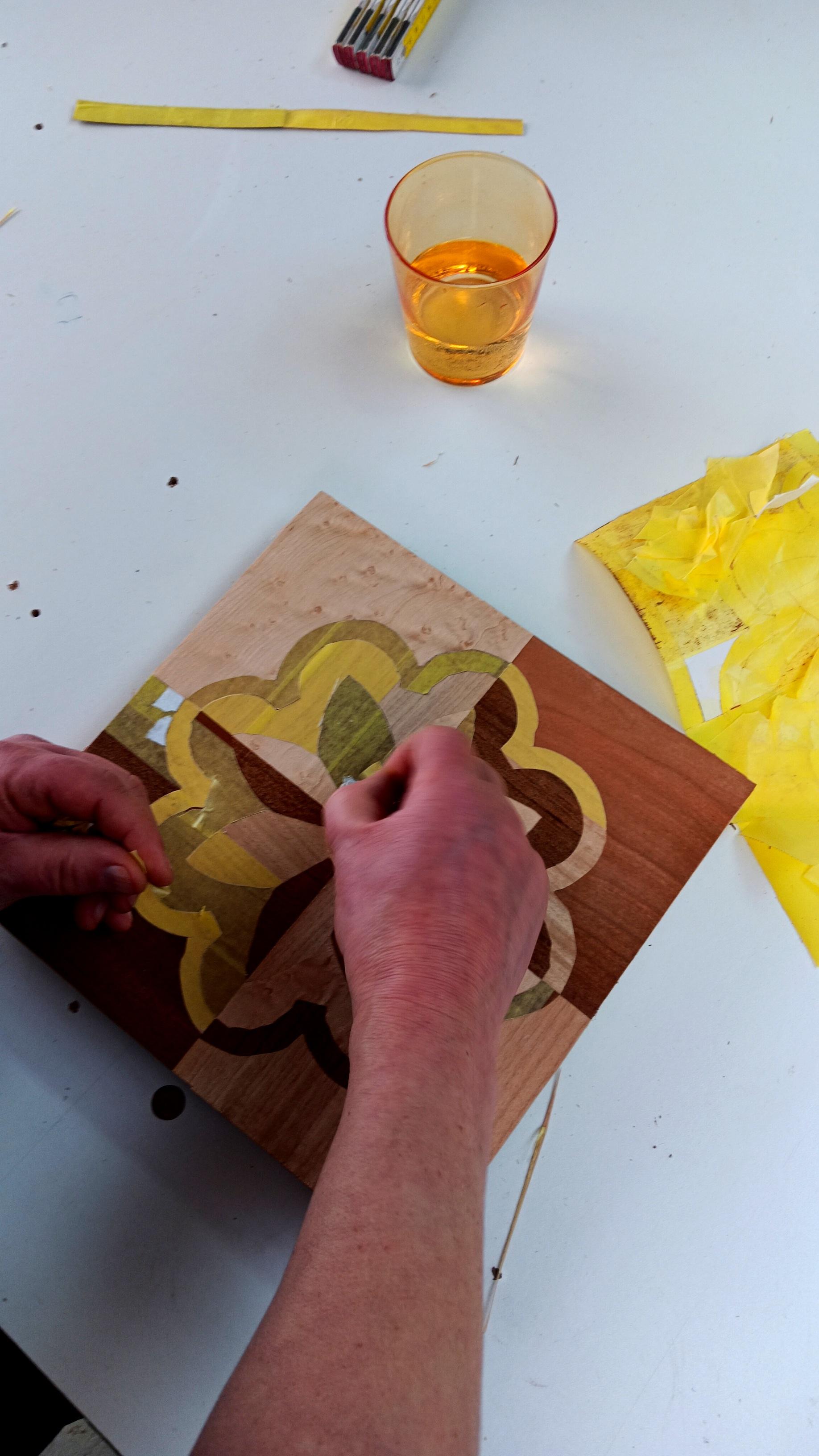 Workshop Inlegwerk - Theedoos - Foto