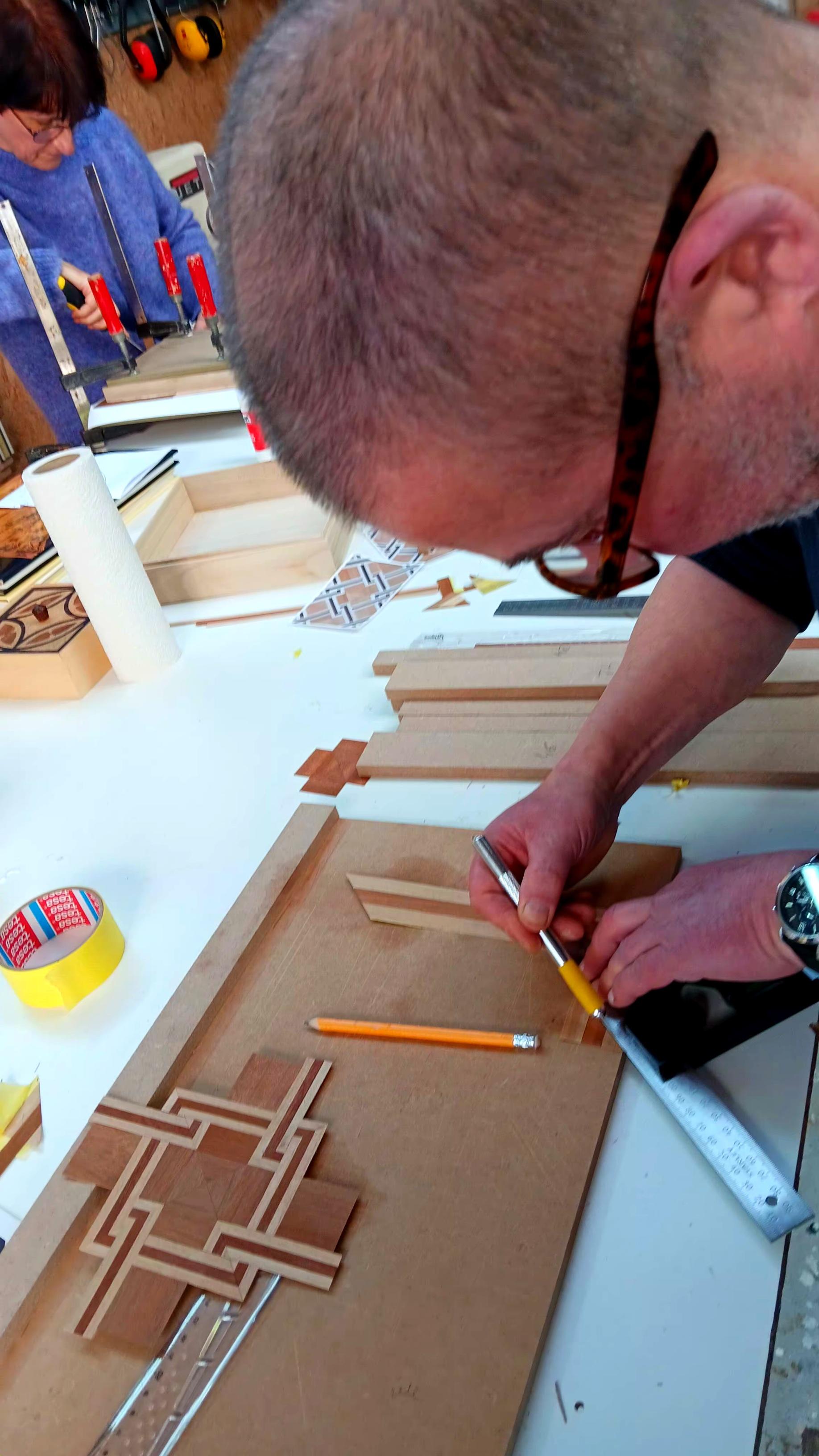 Workshop Inlegwerk - Theedoos - Foto