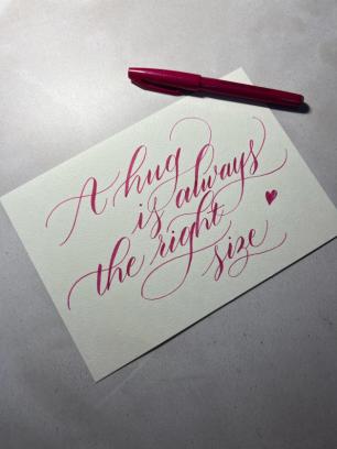 Workshop handletteren - Basis