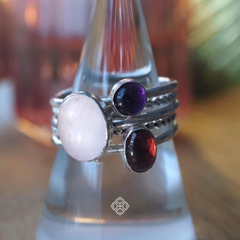 Workshop Ringen maken zilver of gold filled met edelstenen - Foto