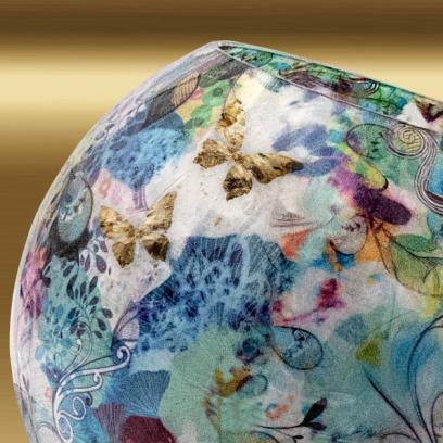 Workshop rijstpapier op glas