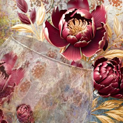 Workshop rijstpapier op glas