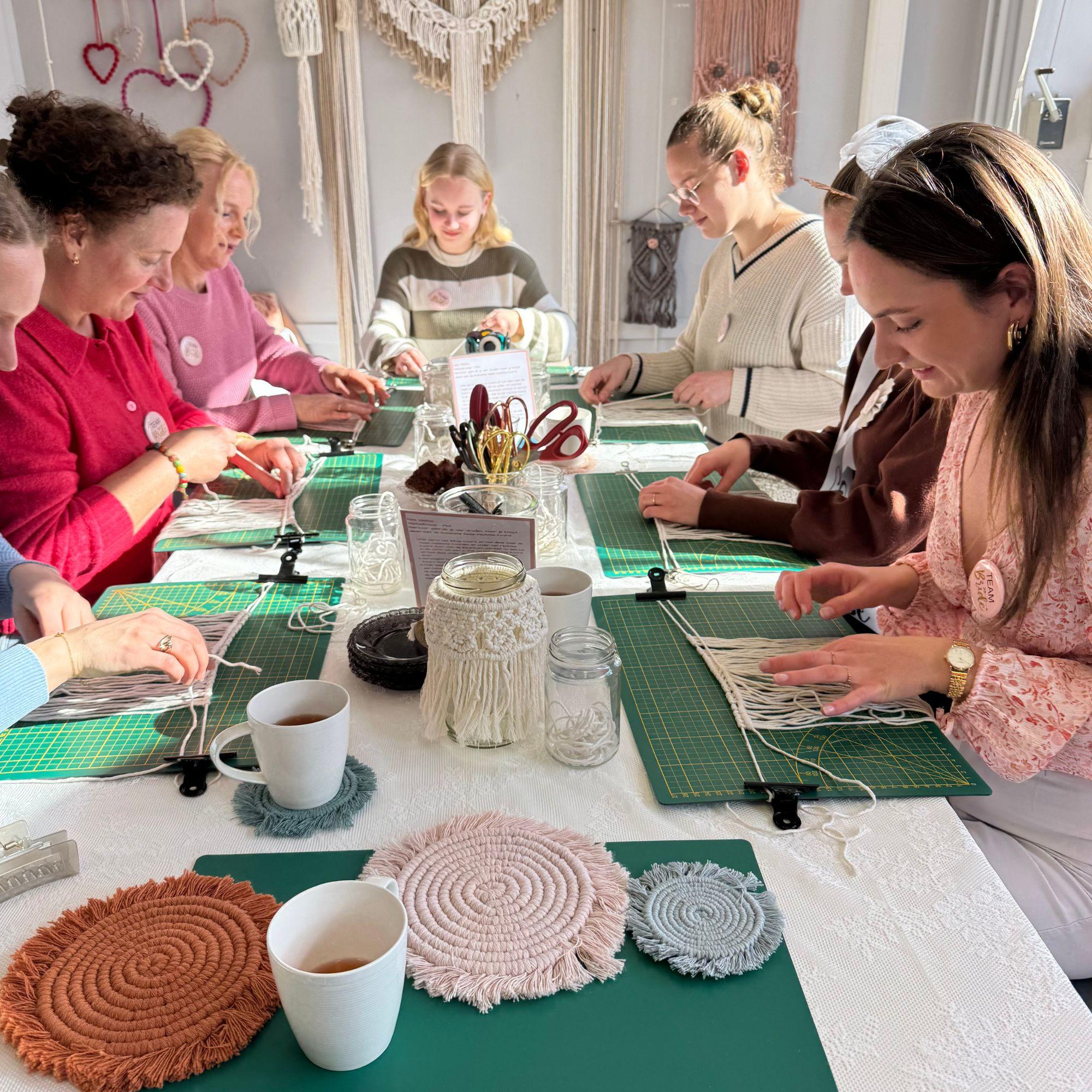 Workshop Macramé Levensboom of plantenhanger - Foto