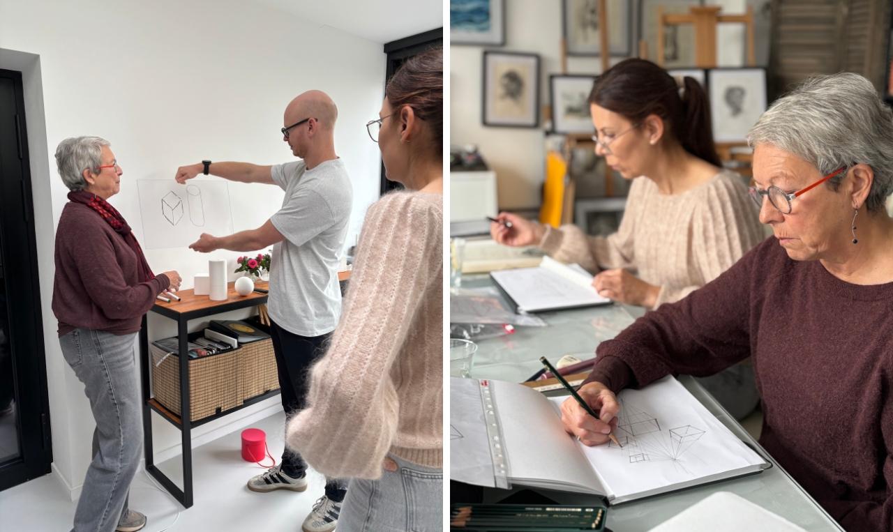 Cursus: LEREN TEKENEN - basis - Foto