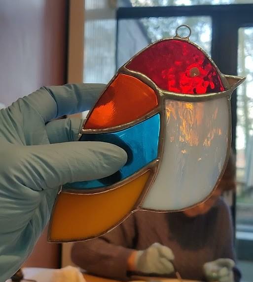 Glas in lood - Tiffany style (4,5u) door Luzatone in HOEGAARDEN - Foto